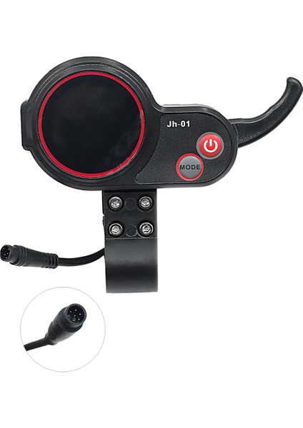 Jh-01 Metre Pano LCD Ekran Sadece Aynı Model Için E-Bisiklet Elektrikli Scooter Metre Gaz Su Geçirmez Kafa (Yurt Dışından)