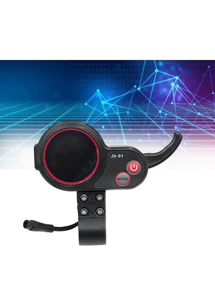 Jh-01 Metre Pano LCD Ekran Sadece Aynı Model Için E-Bisiklet Elektrikli Scooter Metre Gaz Su Geçirmez Kafa (Yurt Dışından)