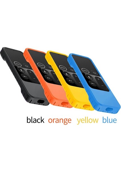 Silikon Geçirmez Dayanıklı Yumuşak Kapak Su Geçirmez Koruyucu Kılıf 4K Uzaktan Kumanda Için Dikdörtgen Kol Siyah (Yurt Dışından) fiyatları