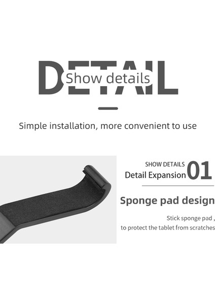 Hava 2/mini 2 Uzaktan Kumanda Tableti Için Mini Tablet Standı Tutucu Için Genişletilmiş Braket Dağı (Yurt Dışından)