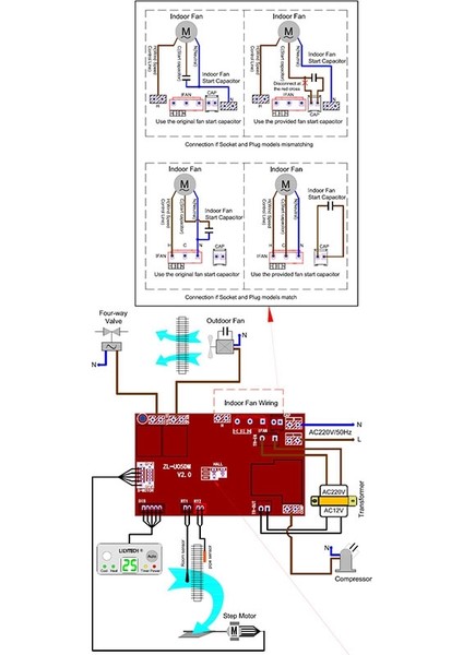 -U05DM, Pg Motor, Üniversal Ac Kontrol Sistemi, Üniversal Klima Kontrol Sistemi, Kontrol Cihazı (Yurt Dışından)
