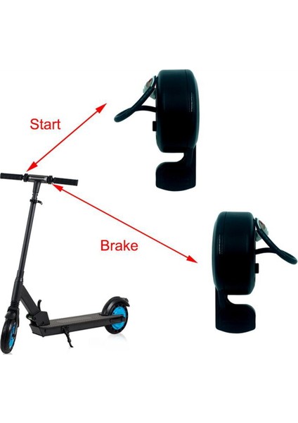 Elektrikli Scooter Hızlandırıcı/fren Hız Kontrol Cihazı Qingmai Qmwheel X8 Pro Elektrikli Scooter Aksesuarları Parçaları (Yurt Dışından)