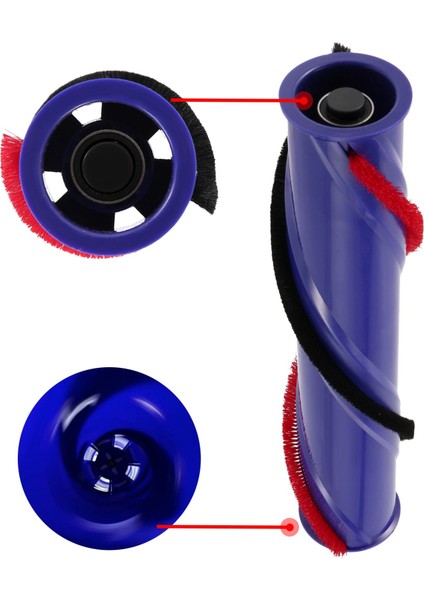 DC59 V6 V7 Için Rulo Fırçalı Rulo Çubuğunun Değiştirilmesi (V7 Yalnızca Eski 4 Bayonet Için Geçerlidir) Akülü Temizleyici Bölüm A (Yurt Dışından)