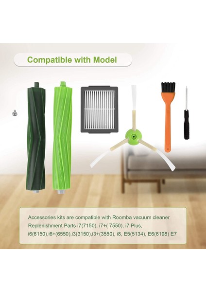 Hepa Filtre Fırçaları J7 J7+/artı E5 E6 E7 I7 I7+ I3 I3+ I4 I4+ I6 I6+ I8 Elektrikli Süpürge Aksesuarları Kiti (Yurt Dışından) indirimleri
