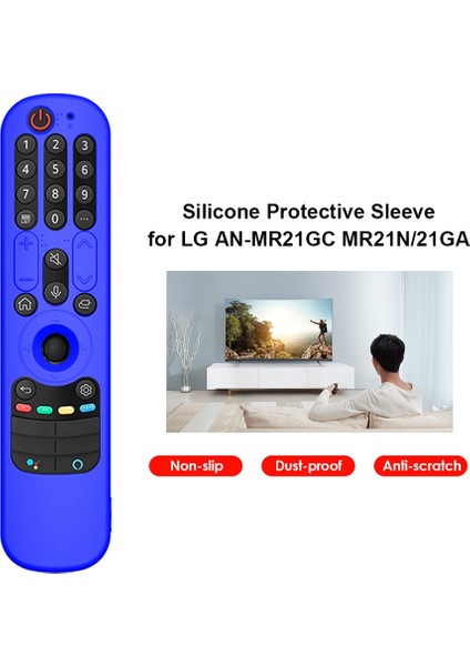 Lg AN-MR21GC MR21N/21GA Için Silikon Kılıf Uzaktan Kumanda Koruyucu Kapak Lg OLED Tv Uzaktan An MR21GA (Kırmızı) (Yurt Dışından) modelleri