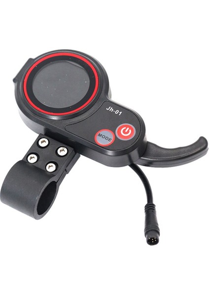 Gaz Kelebeği Ekranı ile 36/48V LED Ekran Hız Kilometre Elektrikli Scooter Jh-01 Metre, Su Geçirmez Kafa (Yurt Dışından)