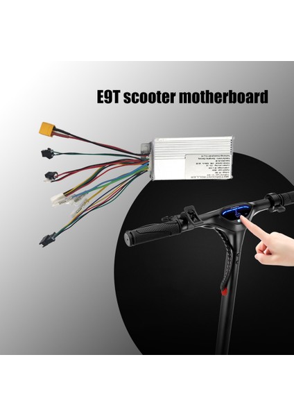 36 V Anakart Iscooter E9T E9 E9PRO E9D Max Elektrikli Scooter Denetleyici Anakart Yedek Parça Aksesuarları (Yurt Dışından)