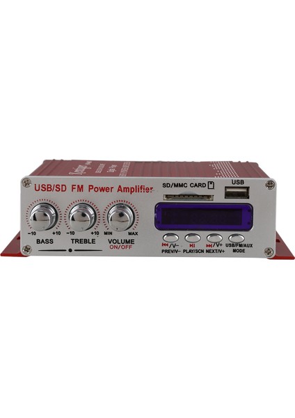 -400 Hi-Fi Araba Stereo Amplifikatör Radyo Mp3 Hoparlör Fm LCD Ekran ile Oto Motosiklet Uzaktan Kumanda Için Güç Çalar (Yurt Dışından) indirimleri