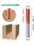 12X12X30.2MM 1 Adet 12MM Shank 2 Flüt Düz Uç Ağaç Işleme Araçları Yönlendirici Bit Ahşap Tungsten Karbür Parmak Freze Freze Kesicisi (Yurt Dışından) 1