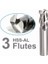 18MM Hss-Al 3 Kanallı Hss-Al Parmak Freze 2 3 4 Flüt Düz Şaftlı Cnc Metaltool Yüksek Hassasiyetli Çap 4mm 6mm 8mm 10MM 12MM 16MM 18MM 20MM 25MM (Yurt Dışından) 1