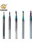 1 Adet 3.175X3.175X22 Vsharp 3.175MM 1f Dlc Renkli Kaplama Spiral Uçlu Değirmen Cnc Tek Flüt Alüminyum Freze Kesici Alüminyum Levha Gravür Kesme (Yurt Dışından) 3