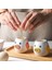 Sarı Yumurta Beyaz Ayırıcı Dağıtıcı Araçları Sevimli Tavuk Seramik Yumurta Sarısı Protein Ayırıcı Yumurta Süzgeç Mutfak Aracı Pişirme Aksesuarları (Yurt Dışından) 3