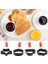 Yıldız Şekli Yumurta Kalıpları Yapışmaz Kızartma Halkası Omlet Kalıp Pişirme Kalbur Yumurta Halkaları Çocuk Dıy Kahvaltı Kızartma Tavası Fırın Mutfak Aracı (Yurt Dışından) 2