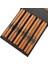5 Pairs Büyük Balık 5 Pairs Sağlıklı Çubuk Seti Anti-Skid Çin Tarzı Suşi Pirinç Çubuklarını Bambu Ahşap Mutfak Sofra Yemek Takımı Seti Hediye (Yurt Dışından) 1