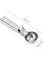 Kepçe No Box 18X4.8CM Ice Creamtool Paslanmaz Çelik Dondurma Kaşıkları Dondurma Topu Makinesi Meyve Kaşığı Tatlı Dükkanı Aksesuarları Mutfak Malzemeleri (Yurt Dışından) 4