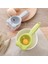 Yeşil Sevimli Yumurta Beyaz Sarısı Ayırıcı Tutucu Mutfak Kek Araçları Şeffaf Sıvı Filtresi Gadget Akşam Yemeği Pişirme Elek Bölücü Taşınabilir Depolama (Yurt Dışından) 4