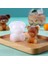 Bear-01 3D Buz Küpü Makinesi Küçük Teddy Bear Şekil Çikolatalı Kek Kalıp Tepsi Dondurma Dıy Aracı Viski Şarap Kokteyl Silikon Kalıp (Yurt Dışından) 3