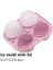 Pembe 3D Gül Buz Kalıpları 5 cm Büyük Buz Küpü Tepsileri Buz Küpü Makinesi Buz Şekli 4/6/8 Izgara Kapaklı Büyük Kapaklı Kalıp Şeker Çubuğu Mutfak Aletleri (Yurt Dışından) 1