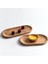 1 TABAK-10X18 cm Kayın Ahşap Plaka Tepsi Bulaşık Tatlı Suşi Aperatif Meyve Büfesi Çocuk Tabaklar Doğal Yaşam Sofra Dekoratif Katı Oval (Yurt Dışından) 2