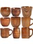 Stil 2 Ahşap Büyük Göbek Bardak El Yapımı Doğal Ladin Ahşap Bardak Bira Çay Kahve Süt Su Bardağı Mutfak Bar Drinkware Mutfak Için (Yurt Dışından) 2