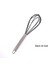 Siyah 10 Inç Jankng 1 Adet Içecek Çırpma Mikser Yumurta Çırpıcı Silikon Yumurta Çırpıcılar Mutfak Aletleri El Yumurta Mikseri Pişirme Köpürtücü Wisk Cook Blender (Yurt Dışından) 1