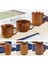 N Yüksek Kaliteli Yaratıcı Doğal Ahşap Kupa Kahve Şarap Bardağı Su Isıtıcısı Yalıtım Çay Bardağı Aile Için Çay Odası Bar Bira Süt Drinkware (Yurt Dışından) 4