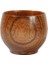 Ahşap Büyük Göbek Bardak El Yapımı Doğal Ahşap Bardak Bira Çay Kahve Süt Su Bardağı Mutfak Bar Drinkware El Yapımı (Yurt Dışından) 1