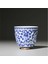 B Çin Jingdezhen Mavi ve Beyaz Porselen Çay Bardağı Küçük Çay Kase Seramik Çay Fincanı Kahve Bira Şarap Kupa Drinkware (Yurt Dışından) 3