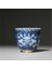 B Çin Jingdezhen Mavi ve Beyaz Porselen Çay Bardağı Küçük Çay Kase Seramik Çay Fincanı Kahve Bira Şarap Kupa Drinkware (Yurt Dışından) 4