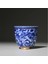 B Çin Jingdezhen Mavi ve Beyaz Porselen Çay Bardağı Küçük Çay Kase Seramik Çay Fincanı Kahve Bira Şarap Kupa Drinkware (Yurt Dışından) 5