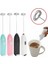 Mavi Mini Elektrikli Çırpma Köpürtücü Blender Kablosuz Kahve Çırpma Mikser El Yumurta Çırpıcı Cappuccino Frother Mikser Mutfak Çırpma Araçları (Yurt Dışından) 4