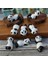 05 Çin Chopstick Panda Chopstick Dinlenme Yaratıcı Sevimli Seramik Chopsticks Mat 8 Çeşit Panda Şekli Mutfak Malzemeleri Sofra (Yurt Dışından) 3
