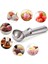 Büyük Dia 5.8 cm Dondurma Kaşığı Paslanmaz Çelik Dondurma Kaşığı Karpuz Balya Kaşığı Meyve Tatlı Kaşığı Dondurma Topu Makinesi Mutfak Aletleri (Yurt Dışından) 1