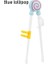 Mavi Lolipop 36 cm / 14.2 Inç Ekstra Uzun Paslanmaz Çelik Çubuklar Metal Güveç Çubuklarını Pişirme Kızartma Erişte Çubuklarını Mutfak Aracı (Yurt Dışından) 1