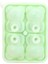 Green-4 Top Ayı Buz Küpü Makinesi Silikon Kalıp Dondurma Popsicle Kalıp 3D Küçük Teddy Dıy Ayı Barmen Viski Mutfak Bar Için Buz Kalıpları Tepsi (Yurt Dışından) 2