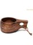 Stil 4 210 ml Finlandiya Kuksa Taşınabilir Ahşap Kahve Kupaları El Yapımı Süt Fincanı Grip ile Kahvaltı Içme Mutfak Drinkware (Yurt Dışından) 1