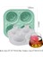 Yeşil Silikon 4 Delik Gül Kek Dondurma Çikolata Kalıp Sabun 3D Cupcake Bakeware Fırın Tepsisi Kek Tava Muffin Kalıp (Yurt Dışından) 1