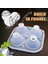Yeşil Silikon 4 Delik Gül Kek Dondurma Çikolata Kalıp Sabun 3D Cupcake Bakeware Fırın Tepsisi Kek Tava Muffin Kalıp (Yurt Dışından) 3