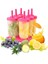 Pembe 6 Adet/takım Dıy Dondurma Lolly Krem Kalıpları Buz Tepsisi Dikdörtgen Şekilli Dondurma Pops Kalıpları Tepsi Sopa Dondurma Yapımcıları Sopalarla Kalıp (Yurt Dışından) 5