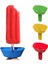 Sarı Yeni Damlamaya Dayanıklı Popsicle Rafı Damla Ücretsiz Buz Pop Tutucu Karışıklık Ücretsiz Dondurulmuş Ikramlar Raf Popsicle Tutucu Çocuklar Için Saman ile Dondurma (Yurt Dışından) 5