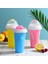 Gül Kırmızı Slushie Yapımcısı Fincan Hızlı Dondurulmuş Smoothies Fincan Soğutma Çift Katmanlı Sıkma Bardak Slushy Yapımcısı Milk Shake Ev Dıy Dondurma Yapımcısı (Yurt Dışından) 3