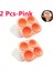 Pembe-2 Adet 3D Gül Buz Kalıpları 2,5 Inç, Büyük Buz Küpü Tepsileri, 4 Dev Sevimli Çiçek Şeklinde Buz Yapın, Silikon Kauçuk Eğlenceli Büyük Buz Topu Makinesi (Yurt Dışından) 1