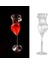 16X6.5X6 cm Yaratıcı Kristal Kokteyl Bardağı Kırmızı Şarap Cam Bar Gece Kulübü Adanmış Bardak Parti Küçük Ağız Şarabı Yağmurlamadan Koruyacaktır (Yurt Dışından) 2