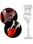 16X6.5X6 cm Yaratıcı Kristal Kokteyl Bardağı Kırmızı Şarap Cam Bar Gece Kulübü Adanmış Bardak Parti Küçük Ağız Şarabı Yağmurlamadan Koruyacaktır (Yurt Dışından) 3