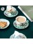 G-420ML Seramik Kupa Tabaklar Seti Bts Fincan Orijinal Kahvaltı Bardak Espresso Fincan Orman Hayvanları Kupalar Kahve Fincanları Tatlı Tabağı ile Set (Yurt Dışından) 4