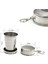 250ML-STIL 1 75/150/250ML Paslanmaz Çelik Katlanır Bardak Kamp Tencere Geri Çekilebilir Bardak Çay Fincanı Teaware Kamp Eşyaları Sofra Katlanmış Bardak (Yurt Dışından) 4