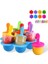 Açık Mor 7 Delik Dondurma Buz Pops Kalıp Gıda Sınıfı Silikon Popsicle Kalıp Buz Yapım Makinesi Bebek Maması Takviyesi Araçları Meyve Sarsıntı Aksesuarları (Yurt Dışından) 3