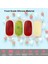 50 Pcs Çubuklu Silikon Popsicle Kalıpları 4/8 Kaviteli Popsicle Yapımcısı Kalıp, Bpa Içermeyen Silikon Kek Pop Kalıpları, Kolay Bırakılan Buz Pop Kalıpları (Yurt Dışından) 5