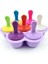Mor Yeni 7 Delik Silikon Popsicle Kalıp Dondurma Pops Kalıp Gıda Sınıfı Buz Yapıcı Bebek Maması Takviyesi Araçları Meyve Sarsıntı Aksesuarları (Yurt Dışından) 1