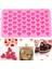 Pembe Mutfak Pişirme Araçları 55 Delik Sevimli Kalp Tarzı Silikon Çikolata Kalıp Buz Şeker Lolly Muffin Kalıp Sevgililer Hediye Makinesi D0136 (Yurt Dışından) 4